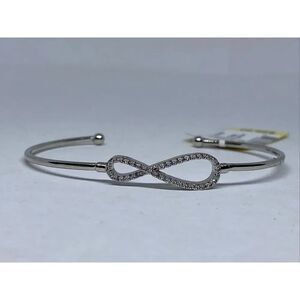 Charter Club Pavé Infinity Cuff Bracelet MSRP $29.50 CP491